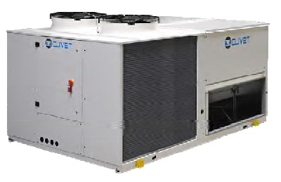 Large air cooled fluid chiller clivet