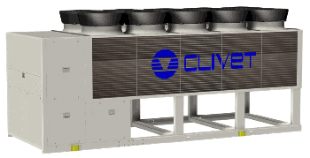 Large air cooled fluid chiller clivet